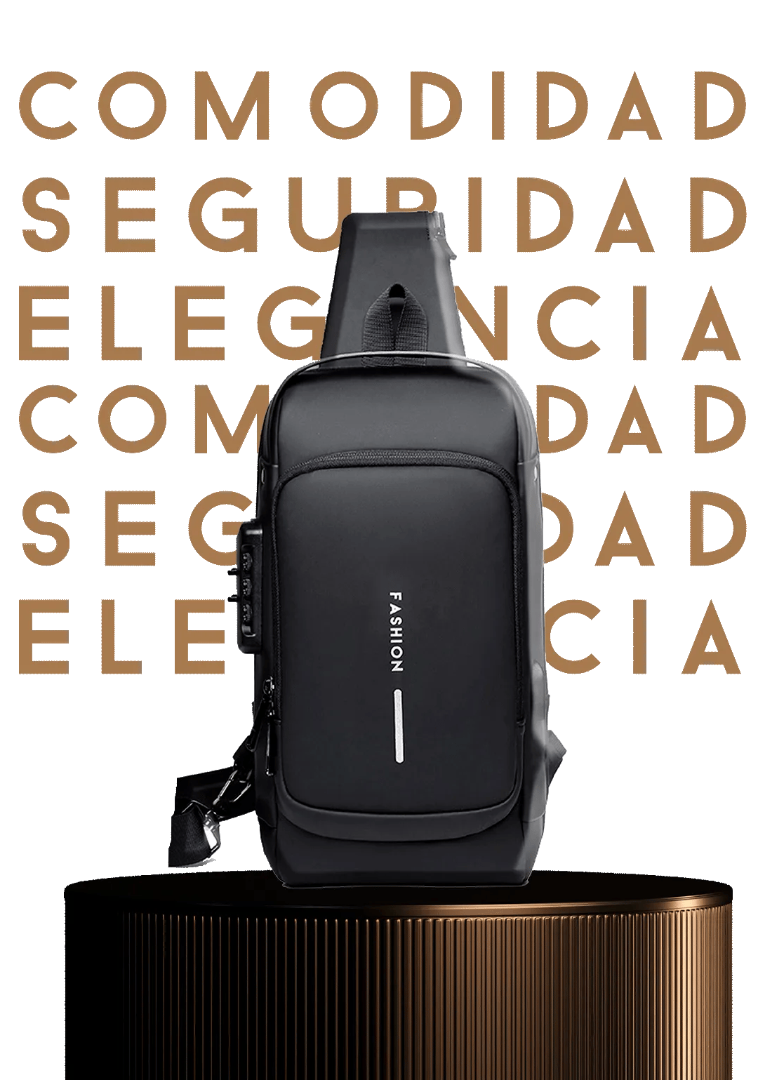 Tu seguridad en cada paso: Bolso Antirrobo con cierre oculto y bloqueo inteligente